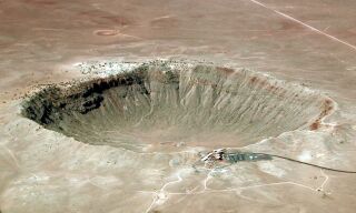 Meteor crater