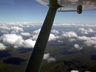 Somewhere over Pennsylvania